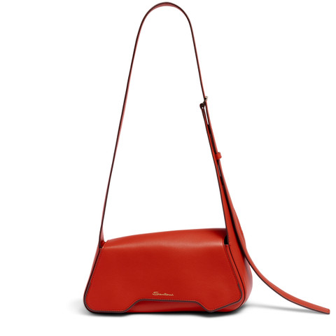 Red leather ThePluto bag - Santoni - 1