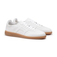 Sneaker DBS Oly da uomo in pelle bianca - Santoni - 2