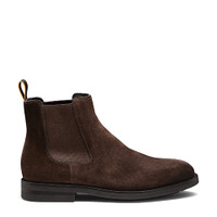 Men’s brown suede Chelsea boot - Santoni - 1
