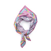Pink silk scarf - Santoni - 2