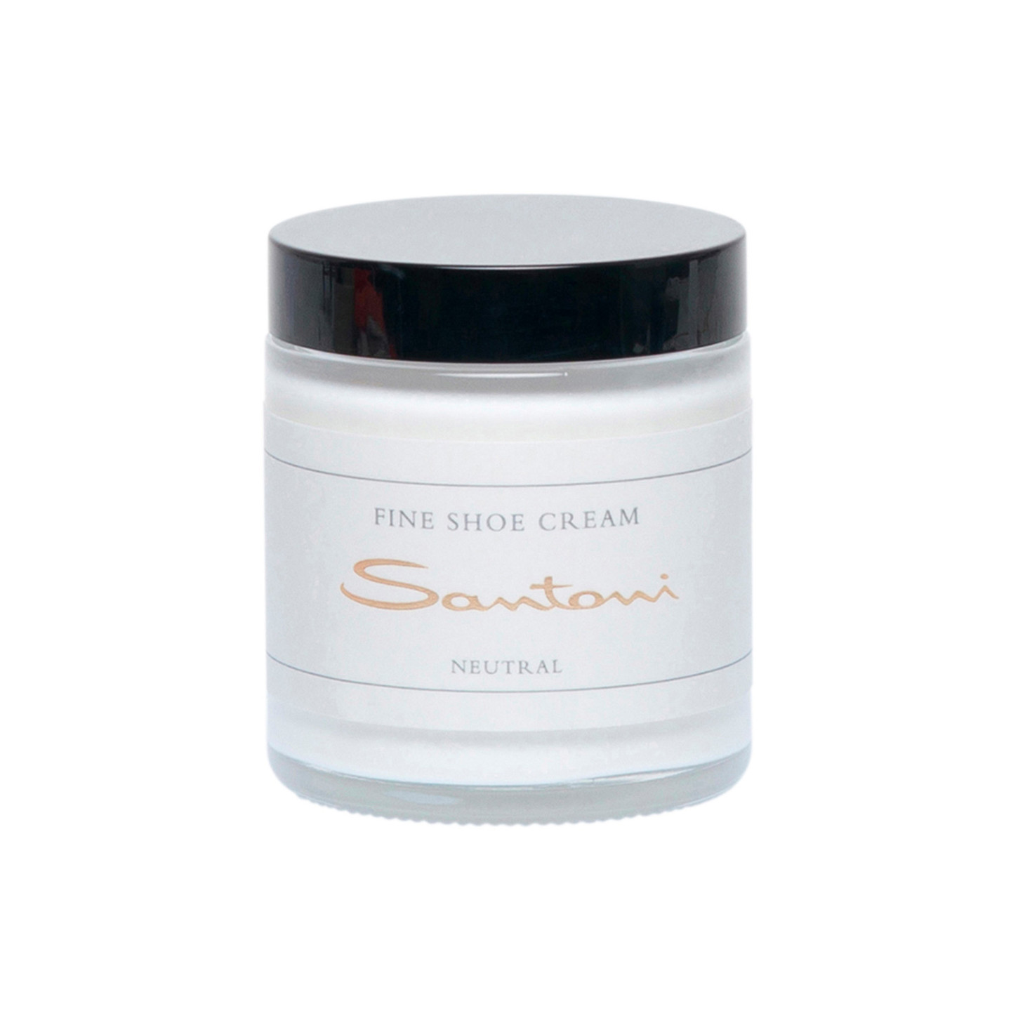 Santoni Kit shoe care con crema per scarpe e panno per lucidatura