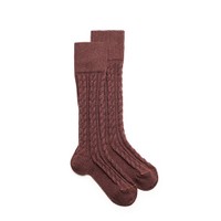Calzini alti in cashmere bordeaux - Santoni - 1