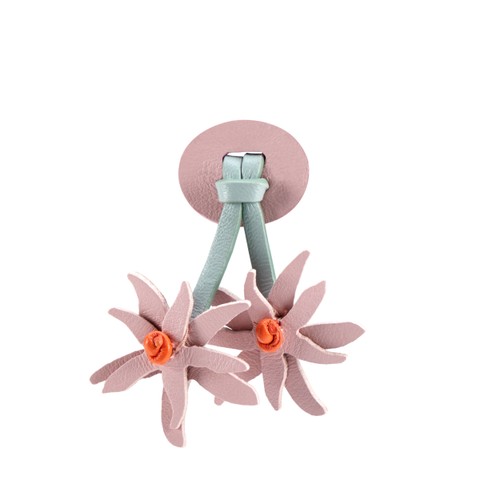 Pink leather Santoni Edelweiss tassels - Santoni - 1