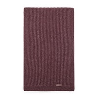 Burgundy cashmere scarf - Santoni - 1