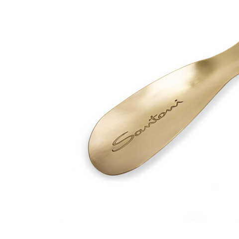 Branded metal shoehorn - Santoni - 4
