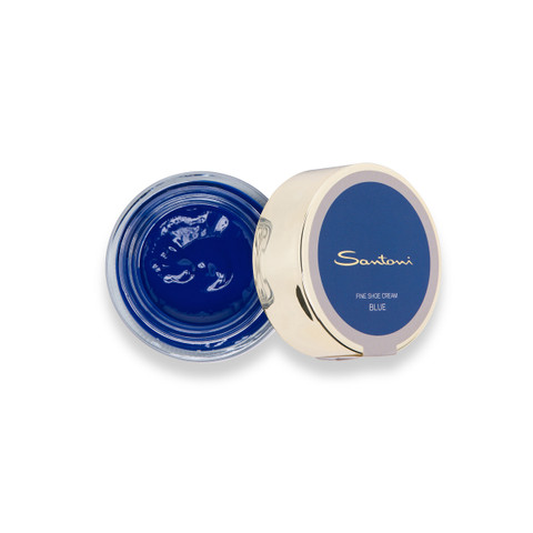 Blue shoe cream - Santoni - 5