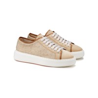 レディース スエードスニーカー グレージュ - Santoni - 2