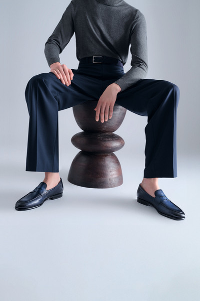 Shades of blue for him - Santoni