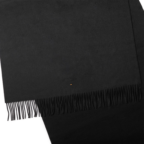 Black cashmere scarf - Santoni - 2