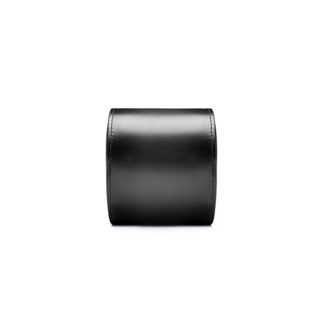 Black leather small watch case - Santoni - 4