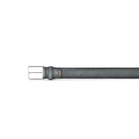 Grey suede adjustable belt - Santoni - 2