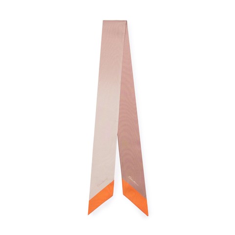 Pink silk bandeaux - Santoni - 1