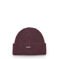 Berretto in cashmere bordeaux - Santoni - 1