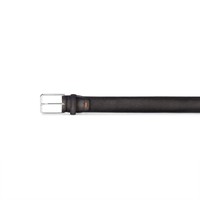 Grey suede adjustable belt - Santoni - 2