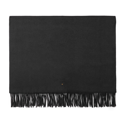 Black cashmere scarf - Santoni - 1