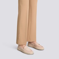 Women's beige suede espadrillas - Santoni - 2