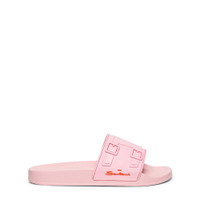 Women’s pink rubber sandal - Santoni - 1