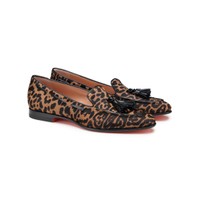 Women's cavallino leather tassel loafer - Santoni - 2