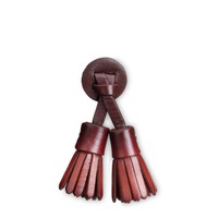 Brown leather Santoni Icona Velatura tassels - Santoni - 1