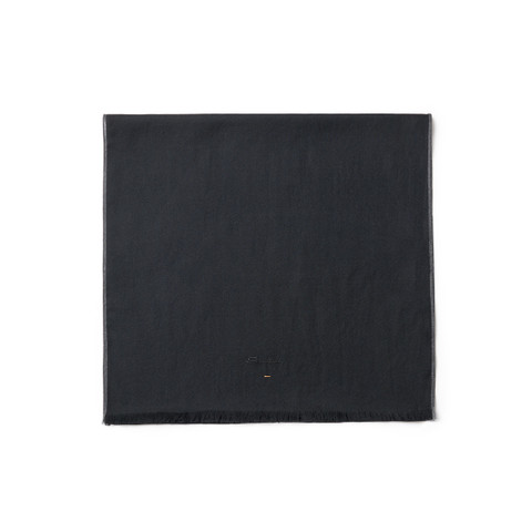 Black cashmere scarf - Santoni - 1