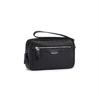 Black leather beauty case - Santoni - 2