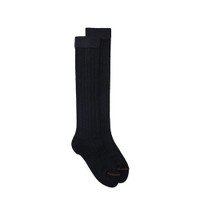 Black cashmere high socks - Santoni - 1