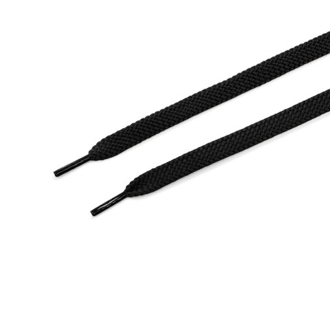 Black nylon laces - 110 cm - Santoni - 3