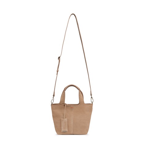Beige suede handbag - Santoni - 3