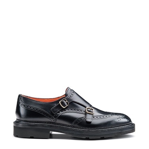 TOLENTINO NERO DOUBLE MONK