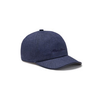 Men's blue fabric baseball cap - Santoni - 2