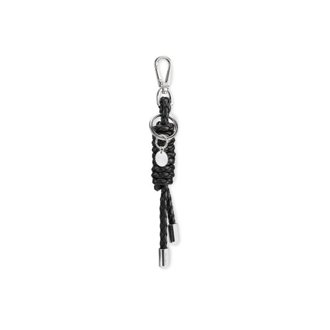 Black leather knot charm - Santoni - 1