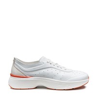 Men's white leather Easy Bounce sneaker - Santoni - 1