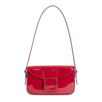 Rote Crossbody Bag aus Lackleder - Santoni - 1