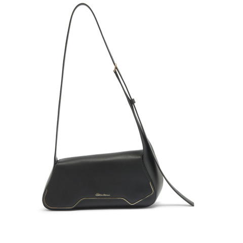 Black leather ThePluto bag - Santoni - 1