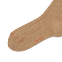 Dove grey cashmere high socks - Santoni - 2