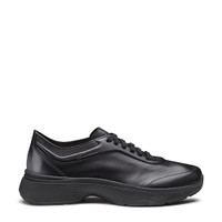 Men's black leather Easy Bounce sneaker - Santoni - 1