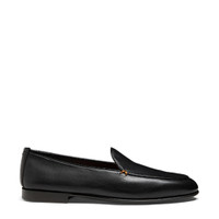 Schwarze Loafer für Herren aus Leder - Santoni - 1