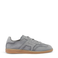 Men's grey suede DBS Oly sneaker - Santoni - 1