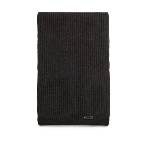 Black cashmere scarf - Santoni - 1