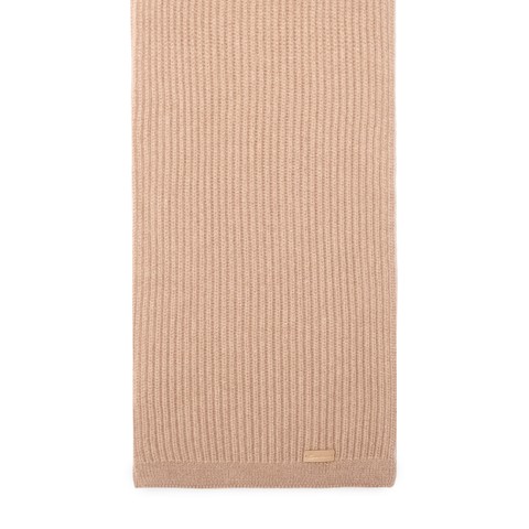 Beige cashmere scarf - Santoni - 3