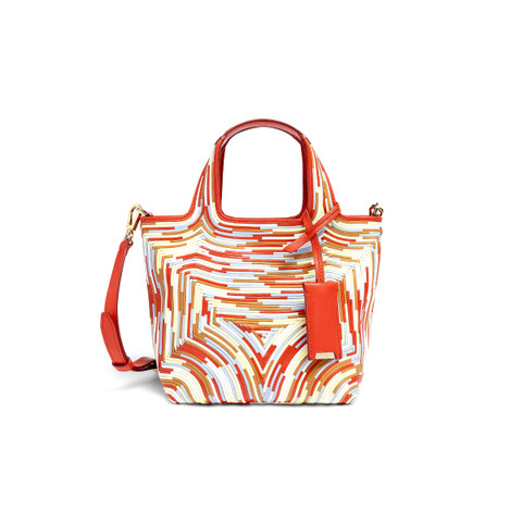 Multicolor leather handbag - Santoni - 1