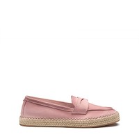 Women's pink suede espadrillas - Santoni - 1
