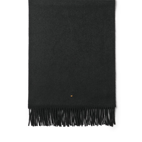 Black cashmere scarf - Santoni - 3