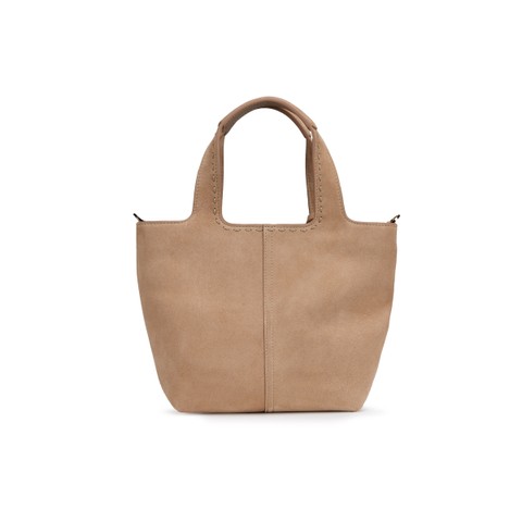 Beige suede handbag - Santoni - 4