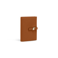 Light brown tumbled leather wallet with coin pocket - Santoni - 2