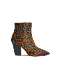 Women's animal-print cavallino texan ankle boot - Santoni - 1