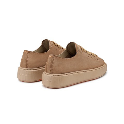 レディース スエードスニーカー ベージュ - Santoni - 3