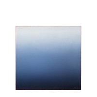 Blue cashmere and silk scarf - Santoni - 1