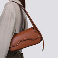 Braune Tasche &bdquo;ThePluto&ldquo; aus Leder - Santoni - 2