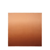 Orange silk scarf - Santoni - 1